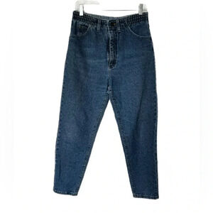 L.L. BEAN : vintage high waist straight leg mom jeans